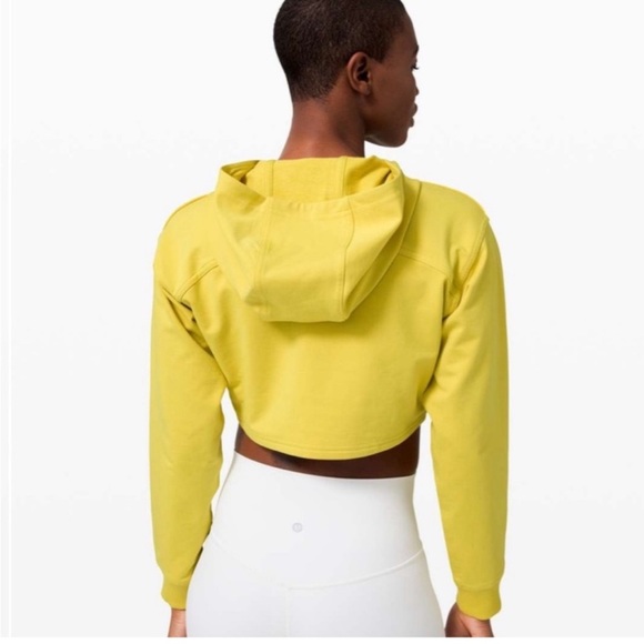Lululemon all yours cropped hoodie size 10 - Picture 2 of 7
